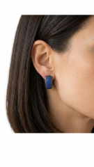 Blue Pave Studs